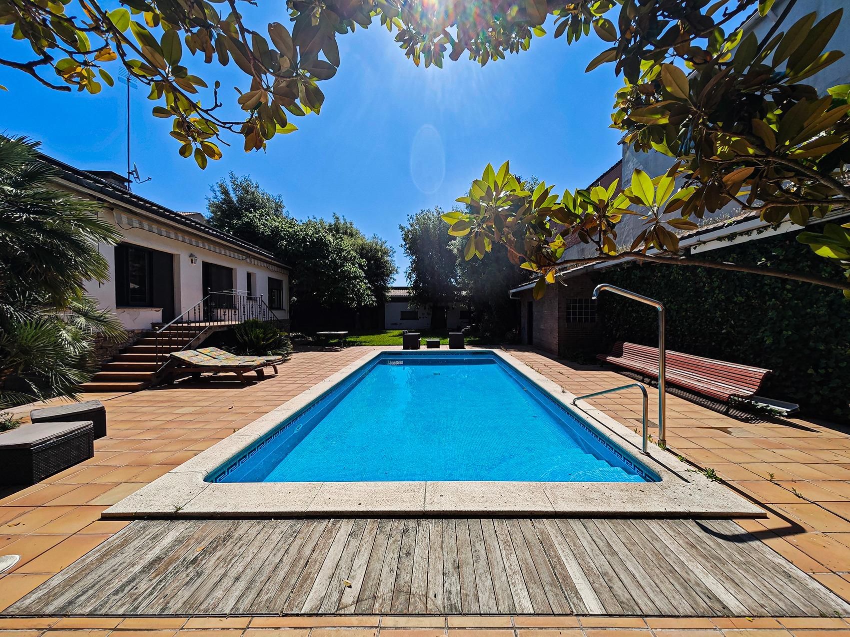 Piscina de Casa o xalet en venda en Igualada amb Calefacció, Jardí privat i Piscina