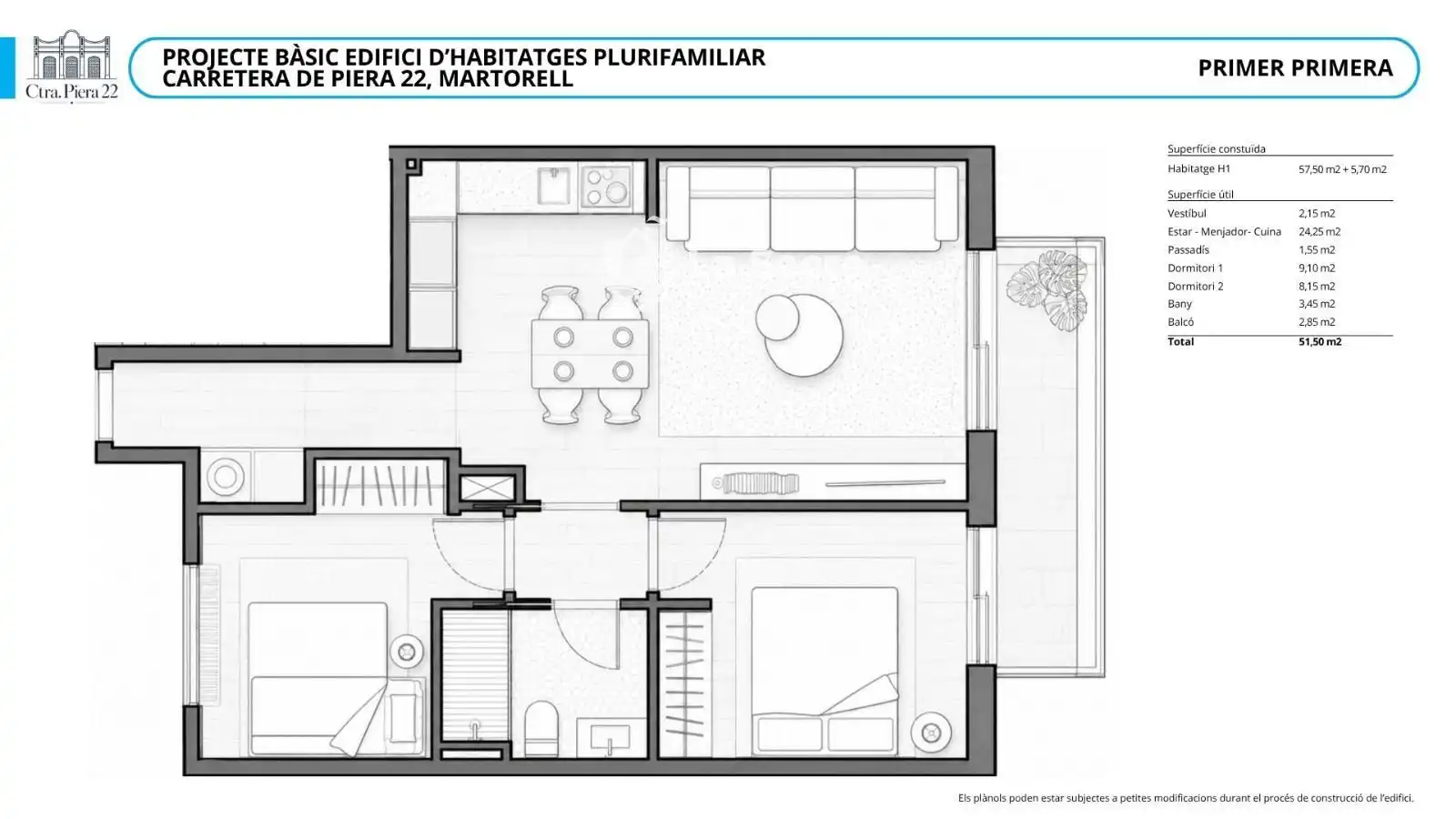 Piso en venta en Martorell con Aire acondicionado, Calefacción y Terraza