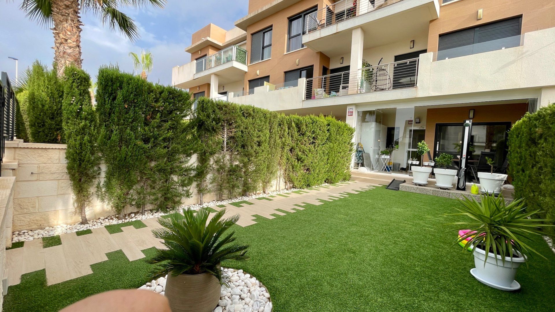 Jardí de Apartament en venda en Orihuela amb Moblat