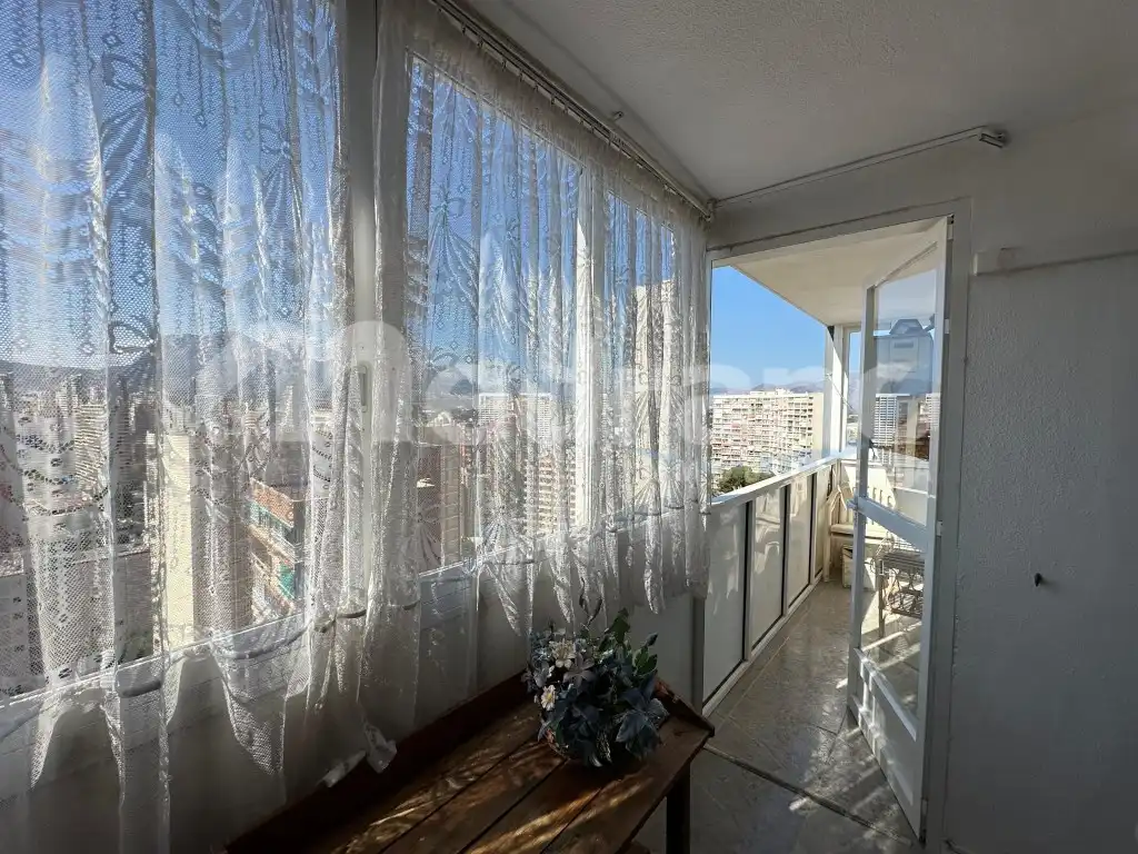 Schlafzimmer von Wohnung zum Verkauf in Benidorm mit Privatgarten, Schwimmbad und Möbliert