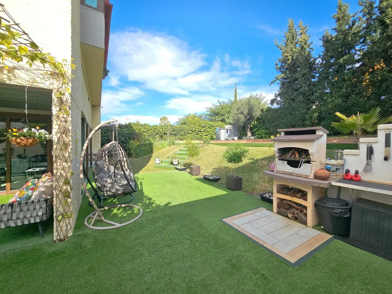 Jardín de Casa o chalet en venta en Montequinto con Aire acondicionado, Jardín privado y Terraza