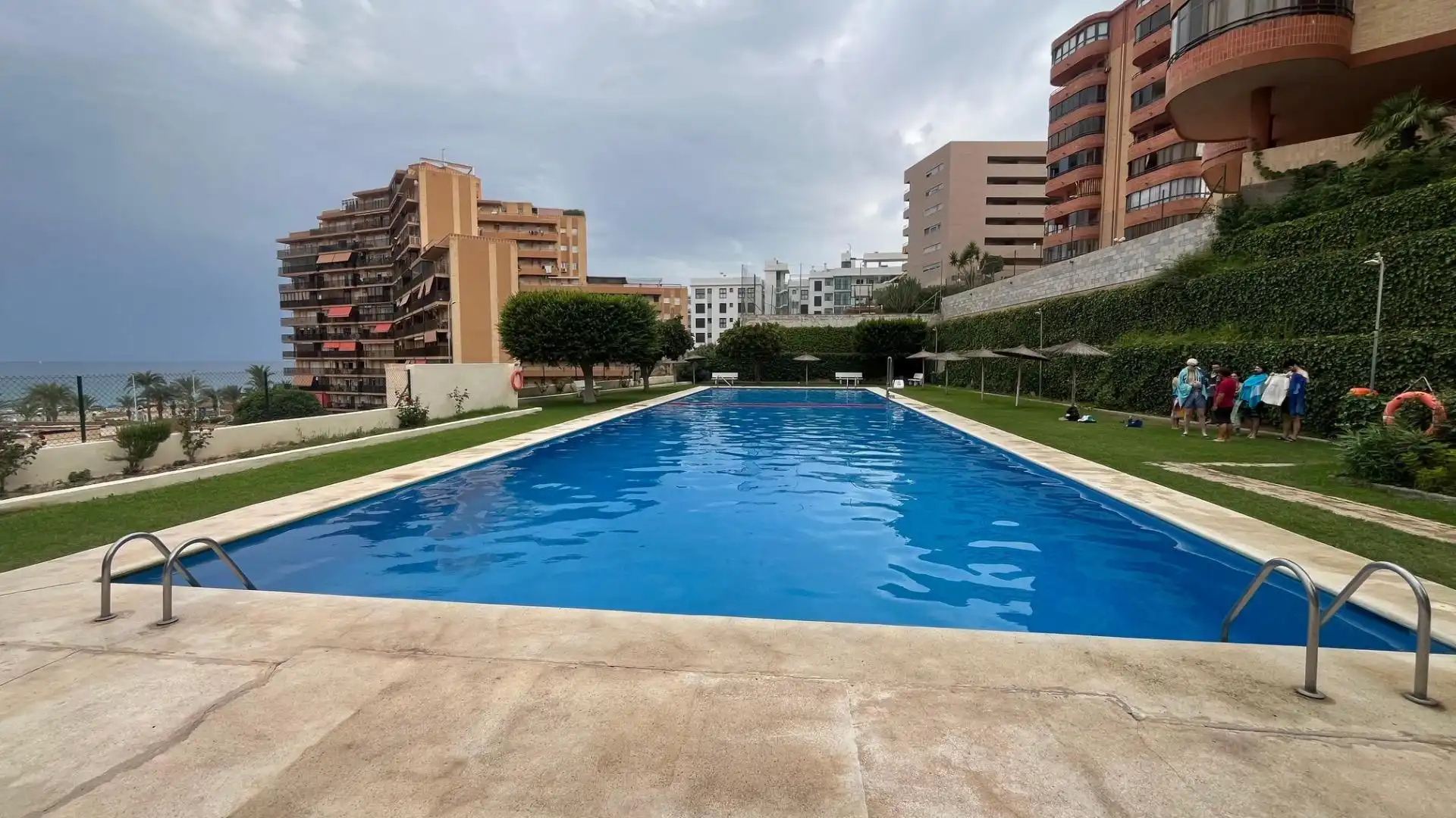 Swimming pool of Apartments for rent in Elche / Elx  with Air Conditioner, Furnished and Community pool