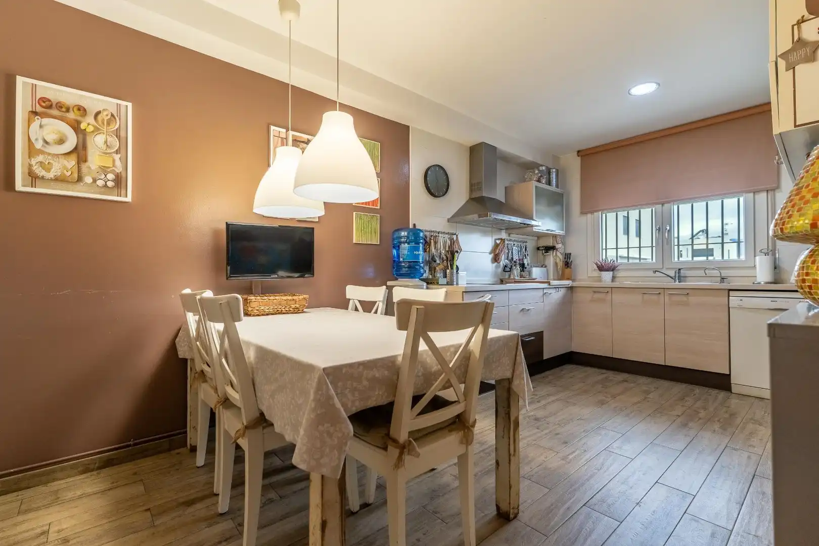 Cocina de Casa adosada en venta en Montbrió del Camp con Aire acondicionado, Calefacción y Jardín privado