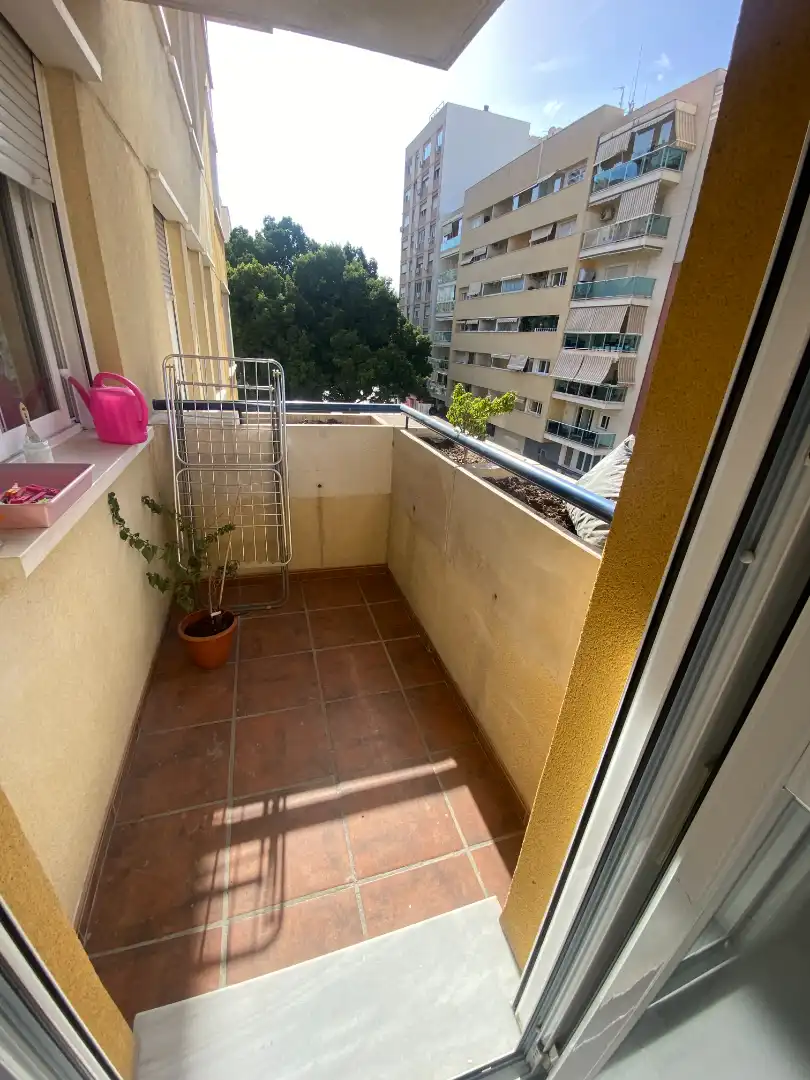 Balcony of Apartments for rent in Málaga  with Air Conditioner, Terrace and Furnished