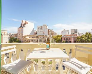 Terrassa de Apartament de lloguer en  Palma de Mallorca amb Aire condicionat, Calefacció i Balcó