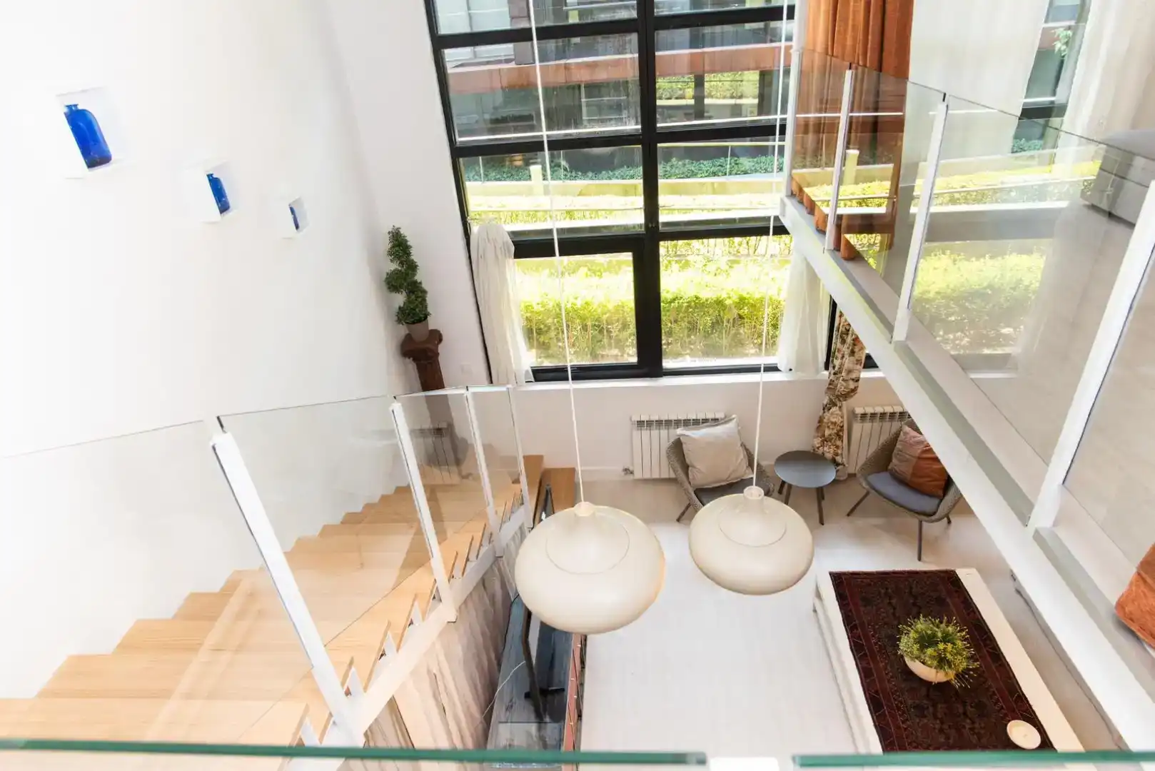 Terrassa de Dúplex per a compartir en Alcobendas amb Aire condicionat, Parquet i Moblat