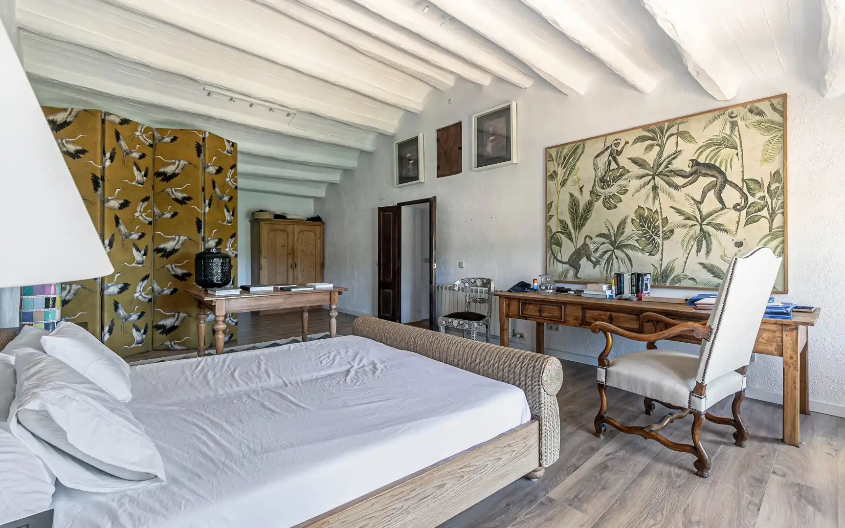 Schlafzimmer von Country house zum Verkauf in Torrelles de Foix mit Heizung, Privatgarten und Terrasse