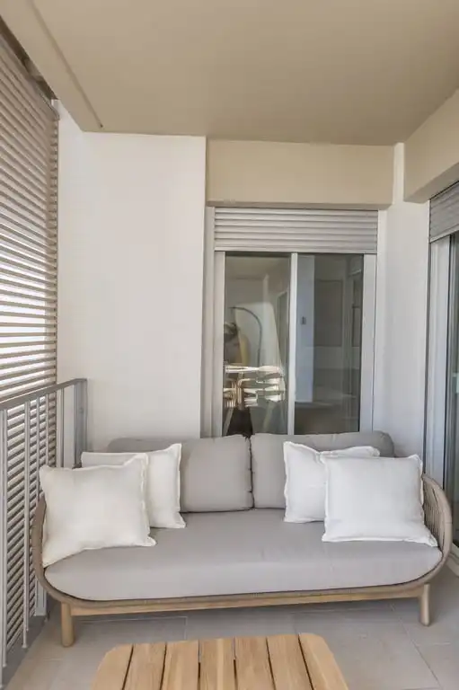 Balcony of Apartments for rent in Jávea / Xàbia  with Air Conditioner, Storage room and Sauna