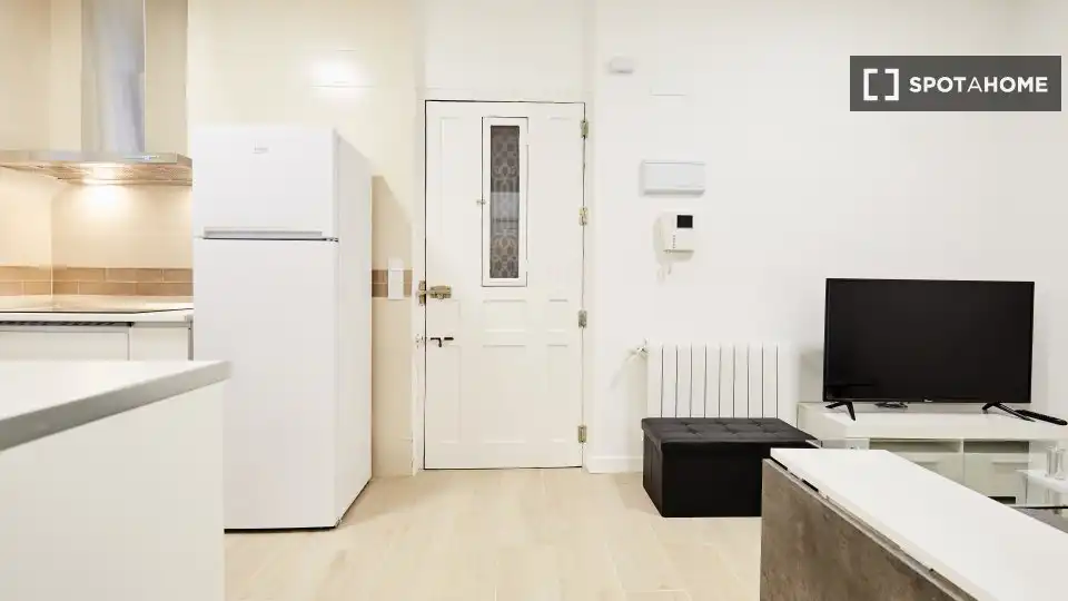 Cocina de Piso de alquiler en Madrid con Aire acondicionado, Calefacción y Amueblado