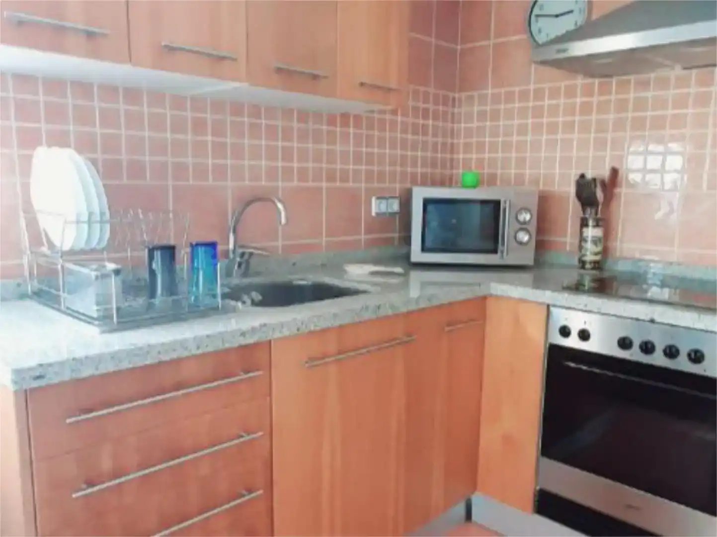 Kitchen of Flat for sale in Oliva  with Balcony