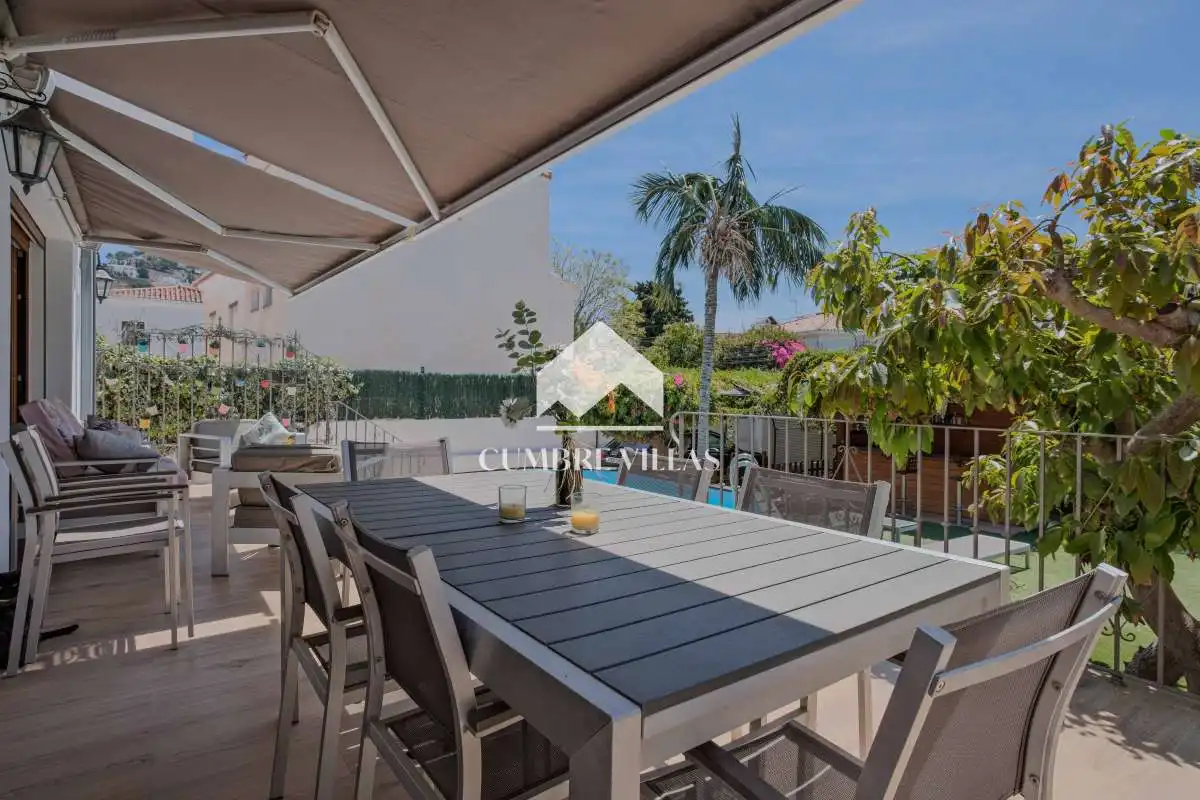 Terraza de Casa o chalet en venta en Almuñécar con Jardín privado, Terraza y Amueblado