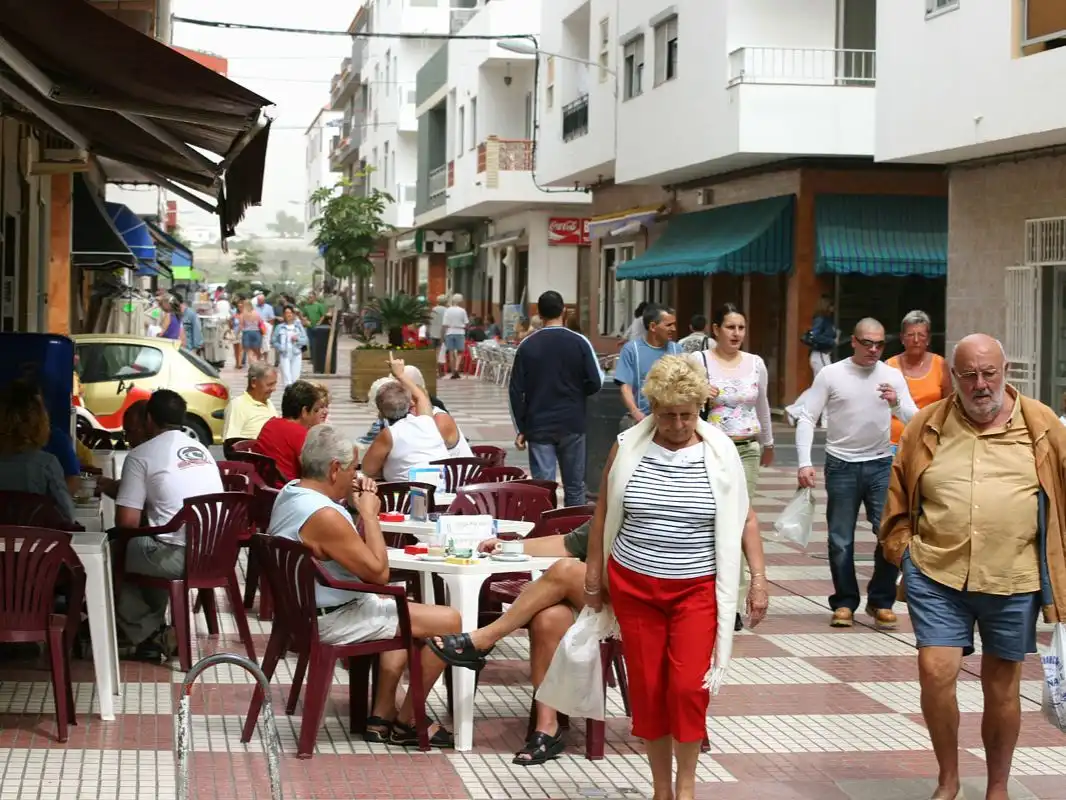 Exterior view of Flat for sale in Costa del Silencio