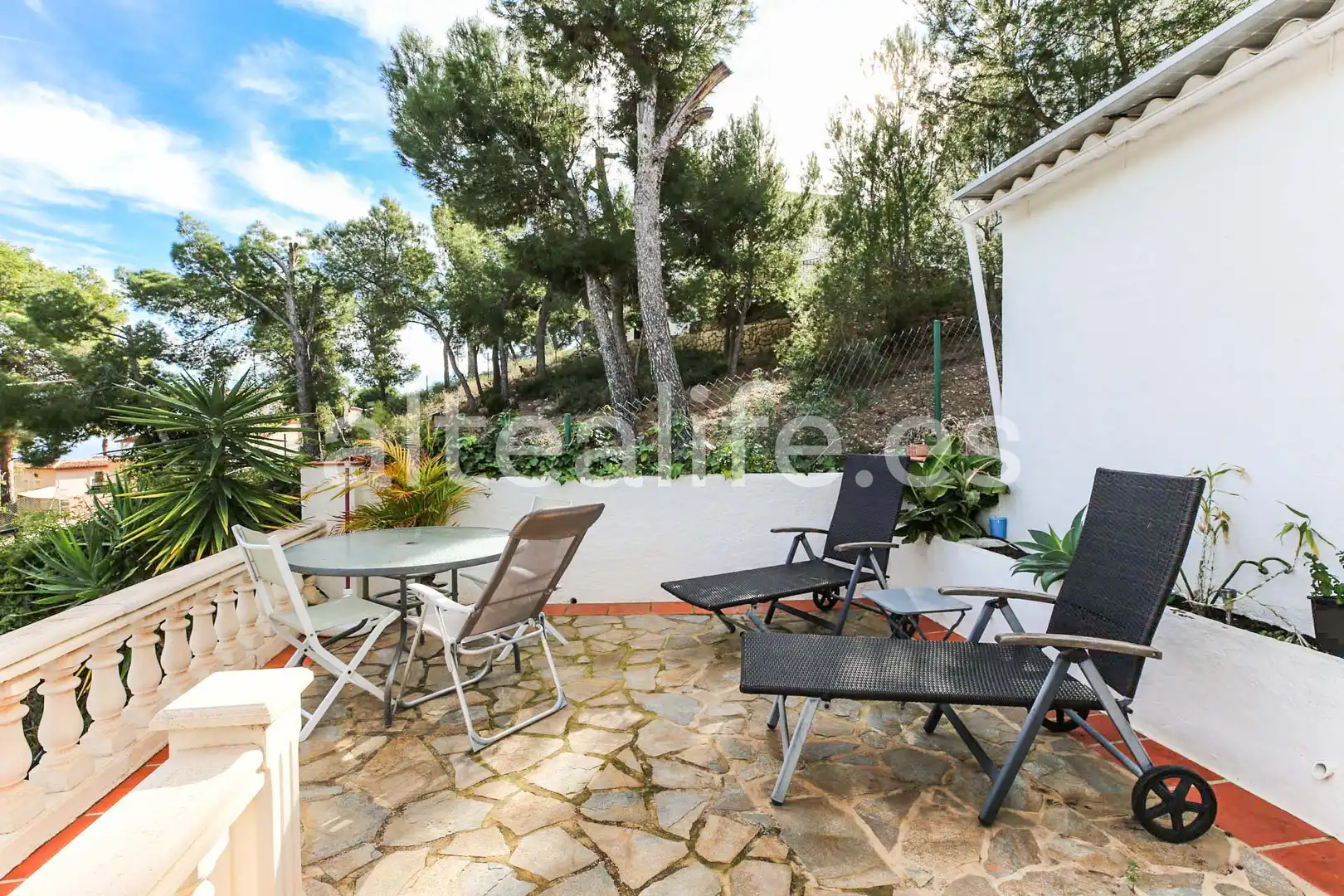 Jardí de Casa o xalet en venda en La Nucia amb Aire condicionat, Jardí privat i Terrassa