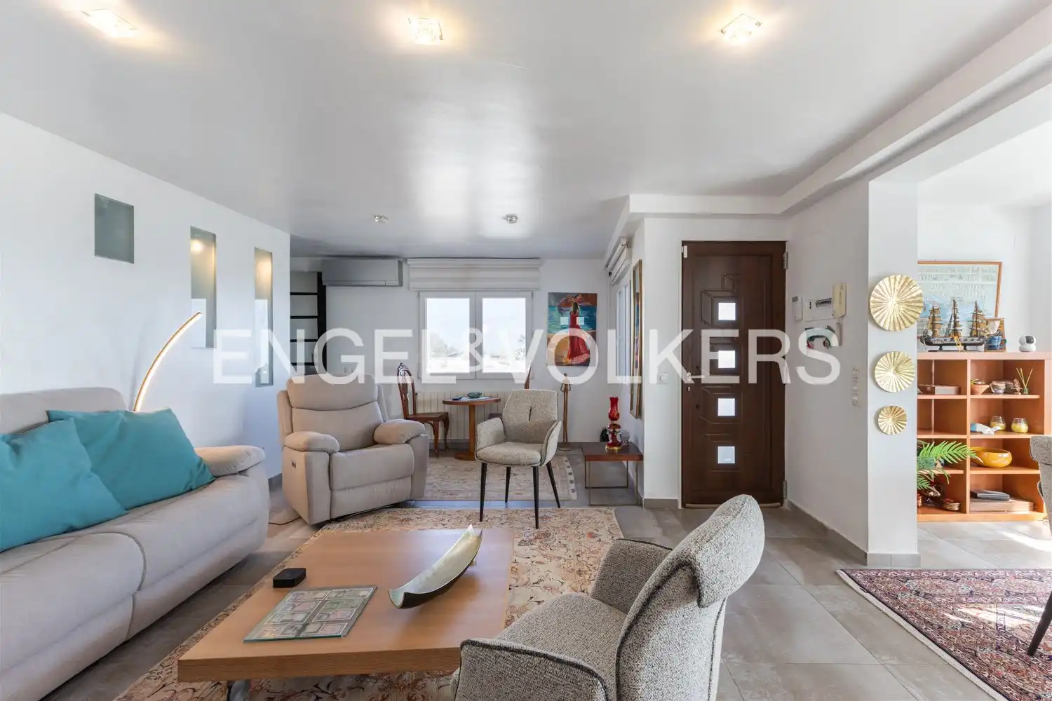 Sala de estar de Casa o chalet en venta en Vinaròs con Aire acondicionado, Calefacción y Jardín privado