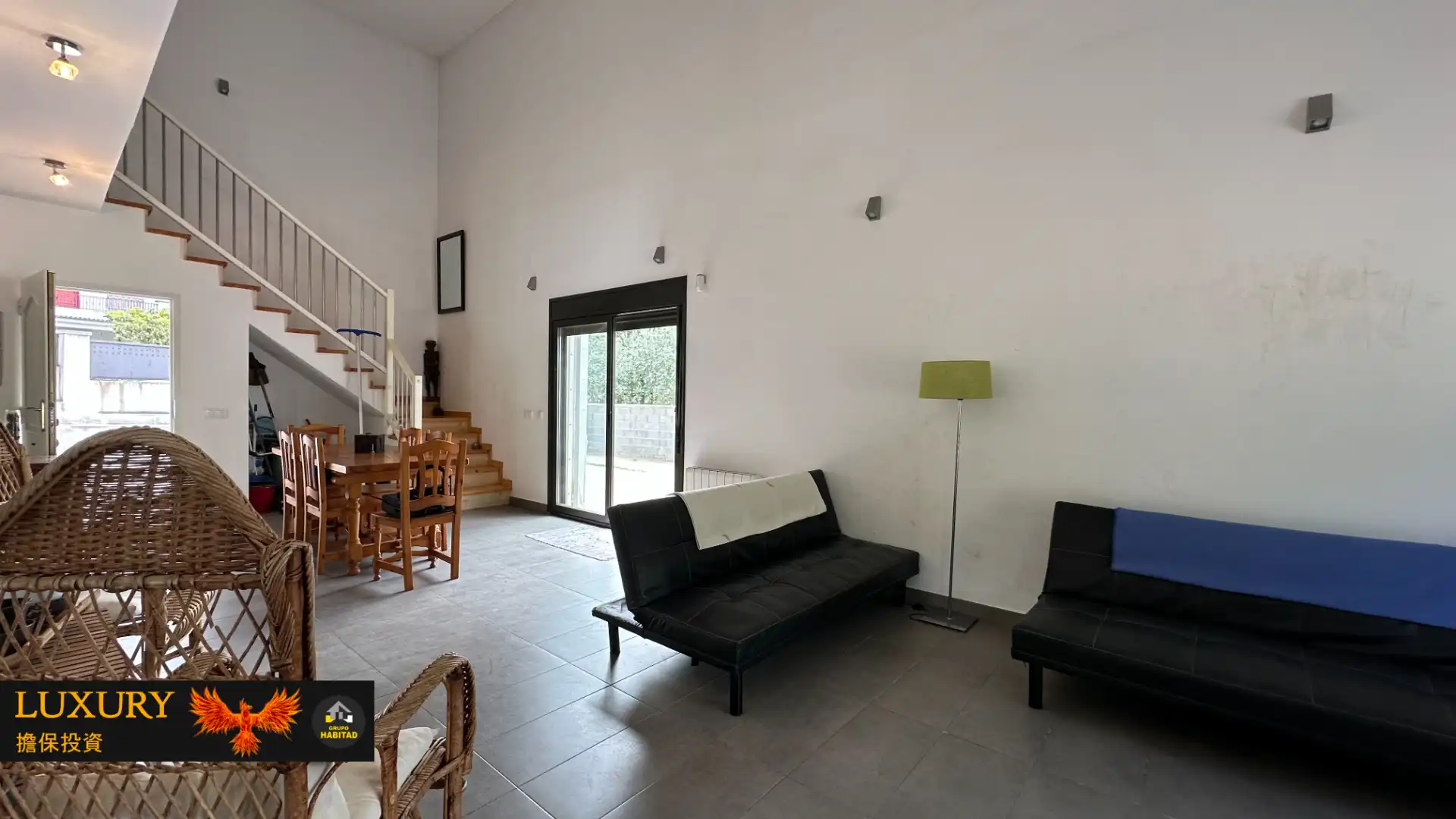 Wohnzimmer von Haus oder Chalet zum Verkauf in Cunit mit Heizung, Privatgarten und Schwimmbad