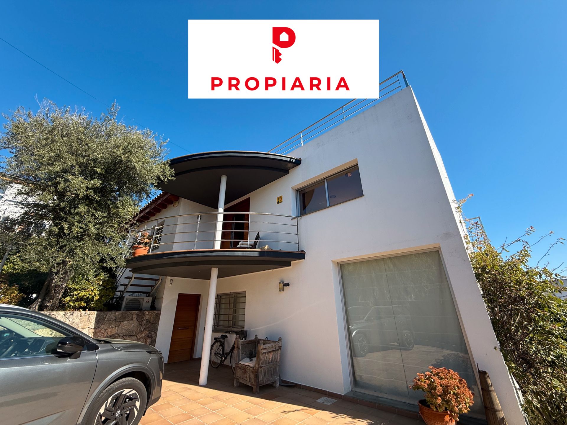 Vista exterior de Casa o xalet en venda en Castelldefels amb Aire condicionat, Calefacció i Terrassa