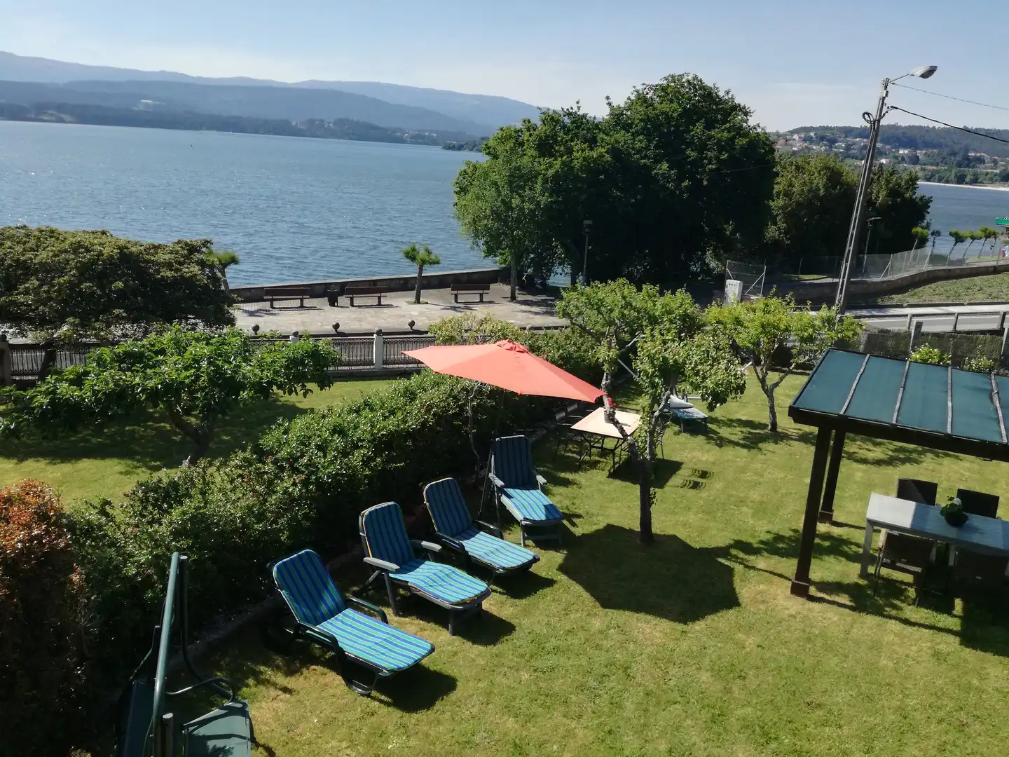 Garden of Houses for rent in Rianxo  with Heating, Private garden and Furnished