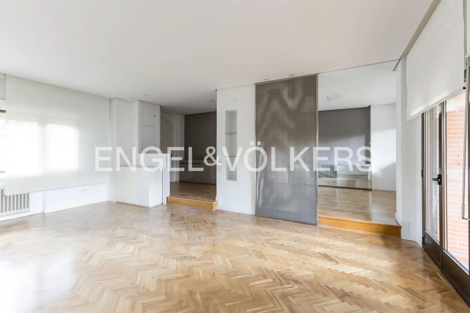 Sala de estar de Casa o chalet de alquiler en Pozuelo de Alarcón con Aire acondicionado, Calefacción y Jardín privado