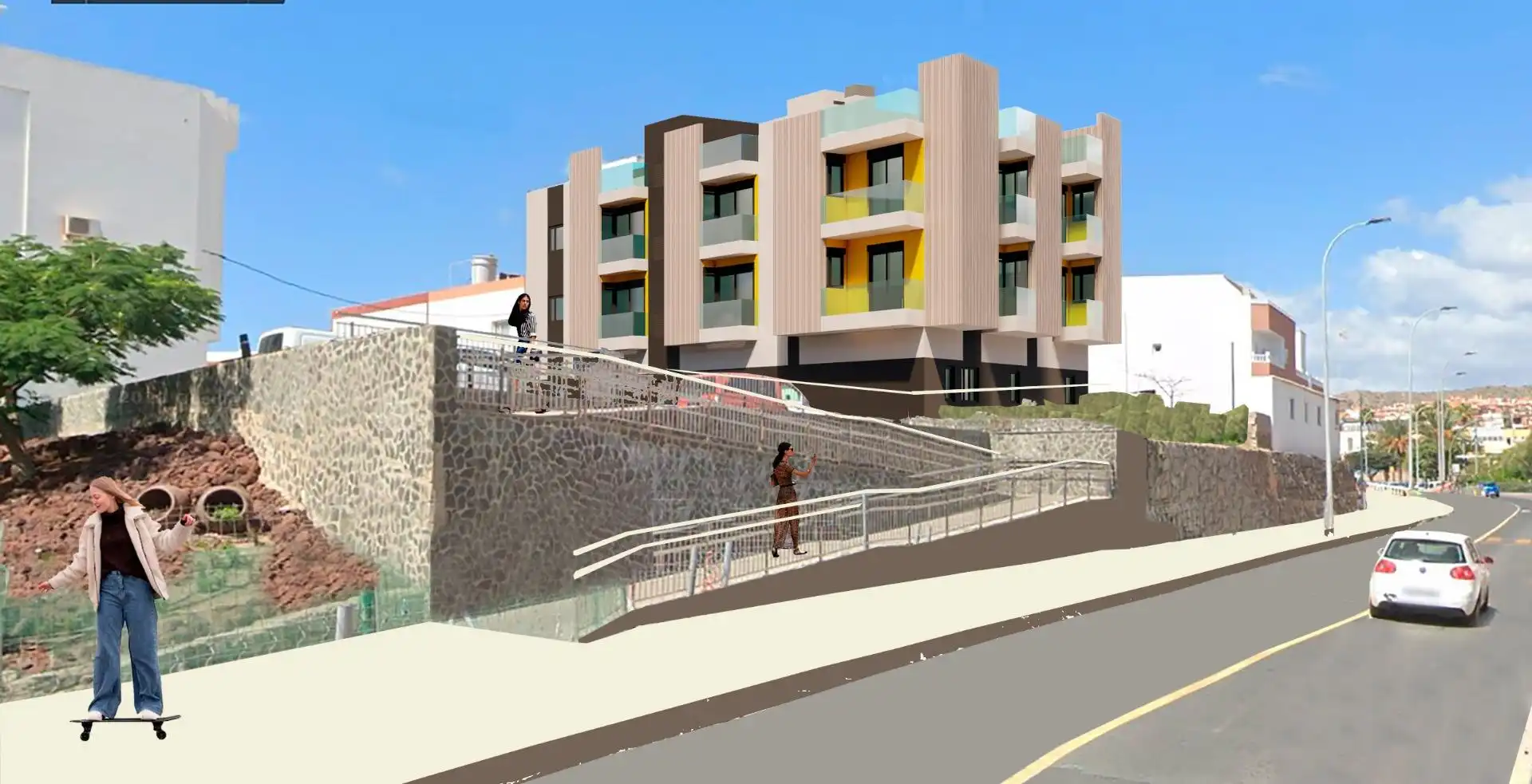 Vista exterior de Pis en venda en Mogán amb Aire condicionat, Terrassa i Traster