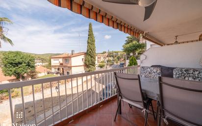 Balcony of Flat for sale in Sant Andreu de Llavaneres  with Air Conditioner