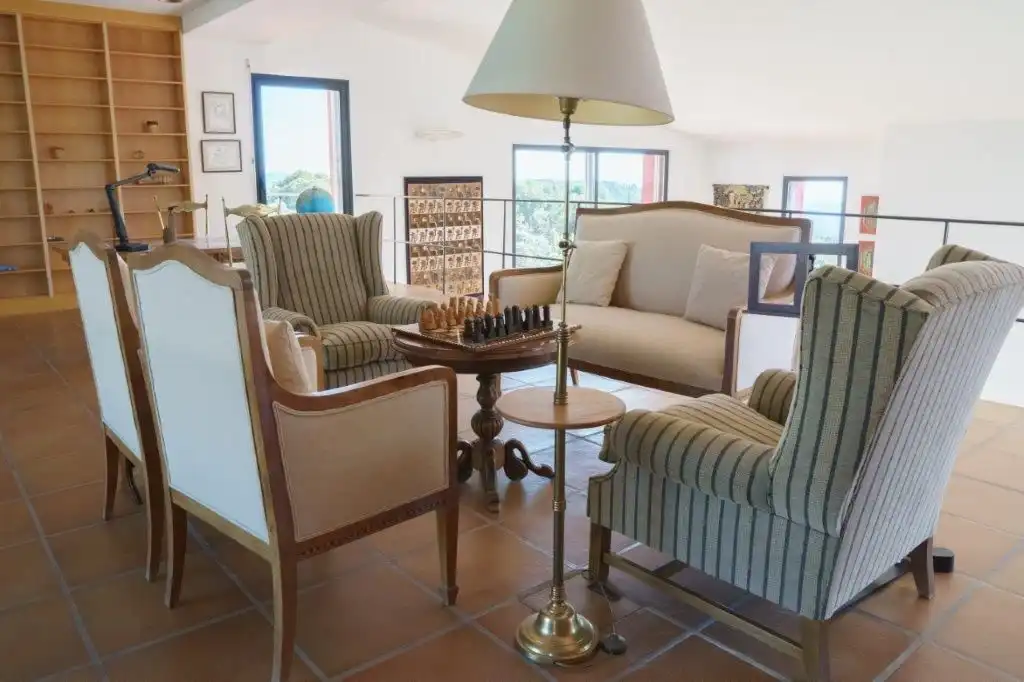 Sala de estar de Casa o chalet en venta en Santiago-Pontones con Aire acondicionado, Jardín privado y Terraza