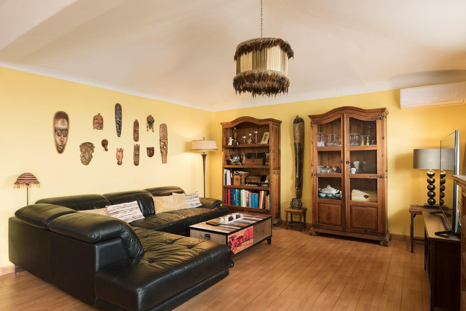 Sala de estar de Casa adosada en venta en Tías con Aire acondicionado, Terraza y Balcón