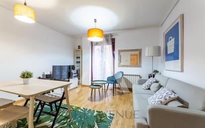 Living room of Apartment for sale in  Madrid Capital  with Air Conditioner