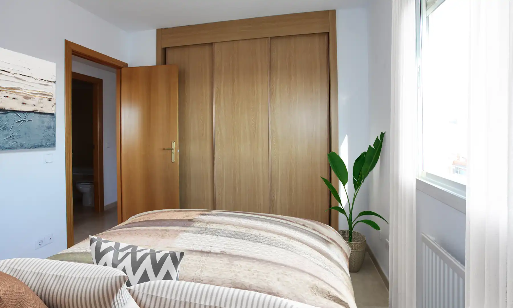 Schlafzimmer von Wohnung zum Verkauf in Parla mit Abstellraum und Gemeinschaftspool