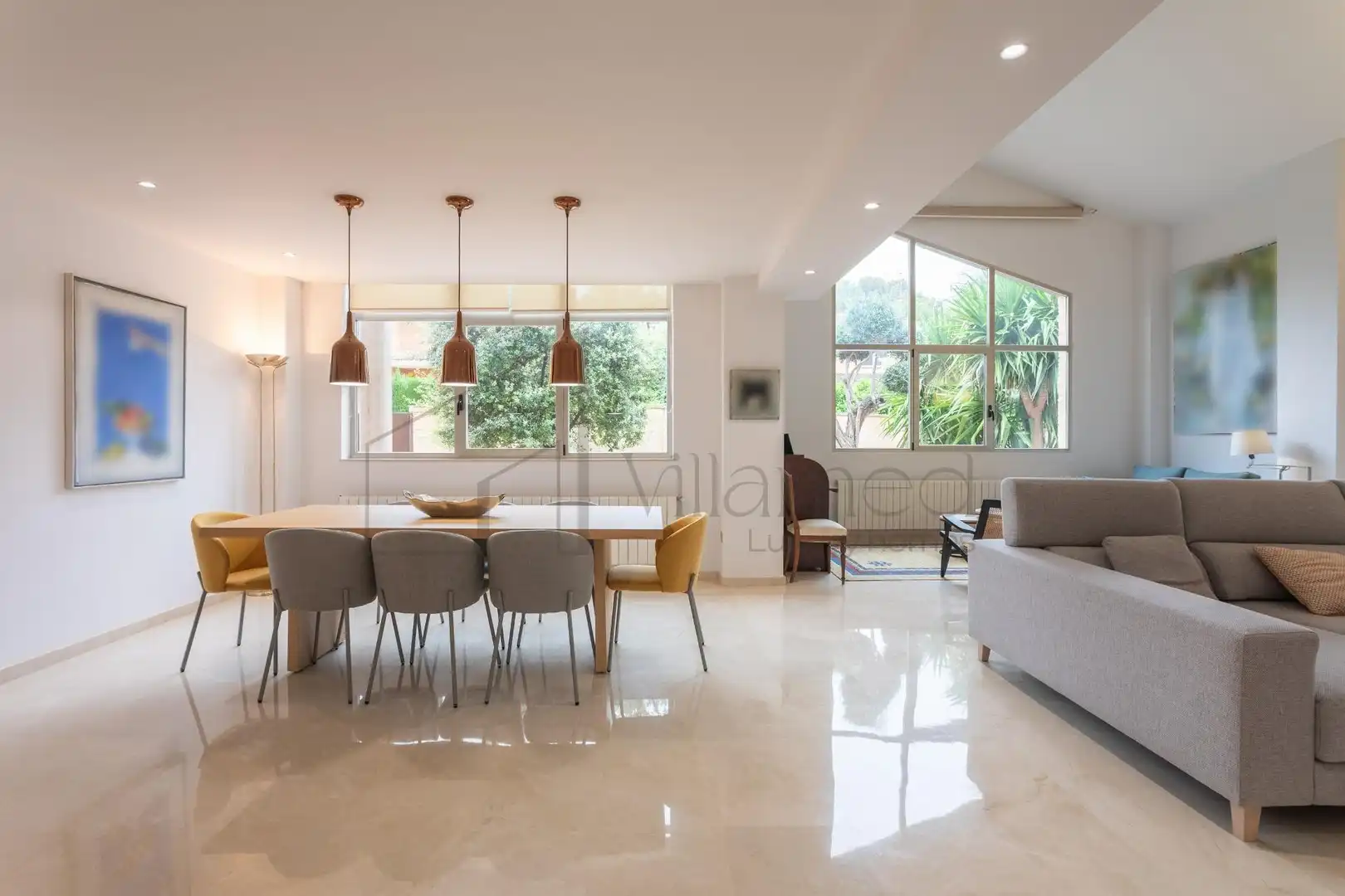 Living room of Houses for sale in L'Eliana  with Air Conditioner, Private garden and Terrace