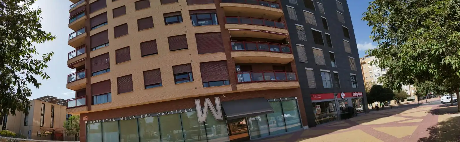 Außenansicht von Wohnung zur Miete in Murcia mit Ofen