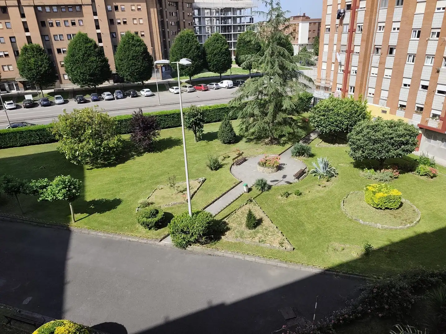 Garden of Flat for sale in Gijón   with Heating, Oven and Washing machine
