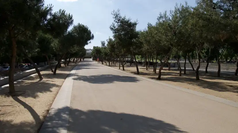 Vista exterior de Pis de lloguer en  Madrid Capital amb Aire condicionat, Terrassa i Balcó