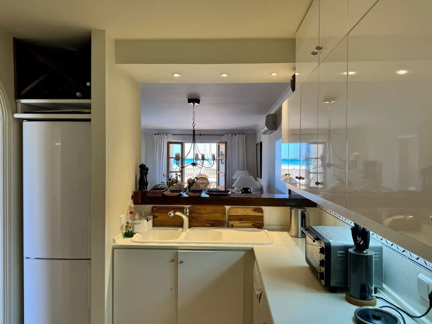 Cuina de Apartament de lloguer en Campos amb Aire condicionat, Calefacció i Terrassa