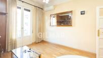 Living room of Flat for sale in  Madrid Capital  with Air Conditioner and Balcony