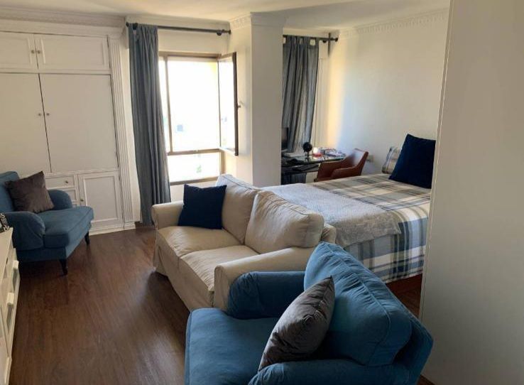 Bedroom of Study to rent in Algeciras  with Air Conditioner and Furnished