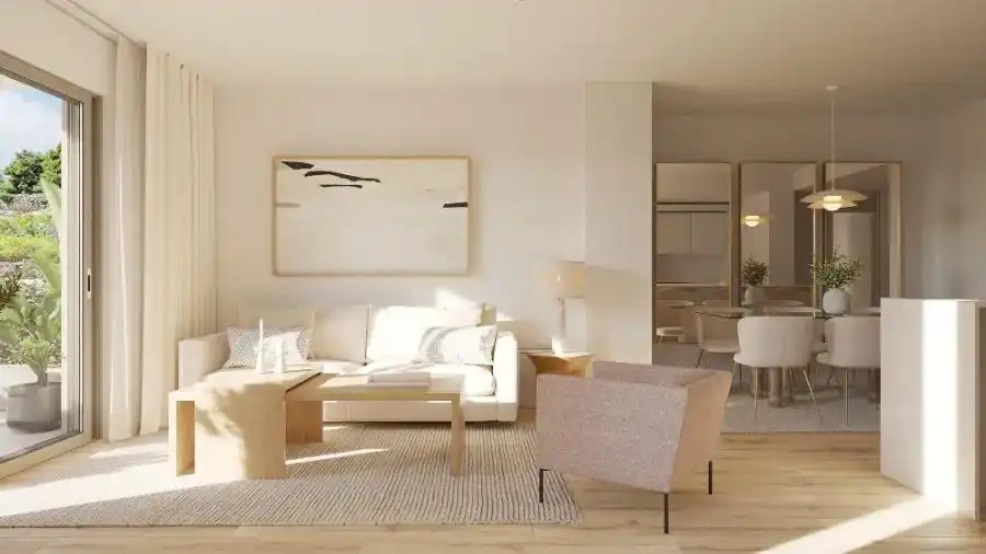 Living room of Flat for sale in Calvià  with Air Conditioner, Heating and Terrace