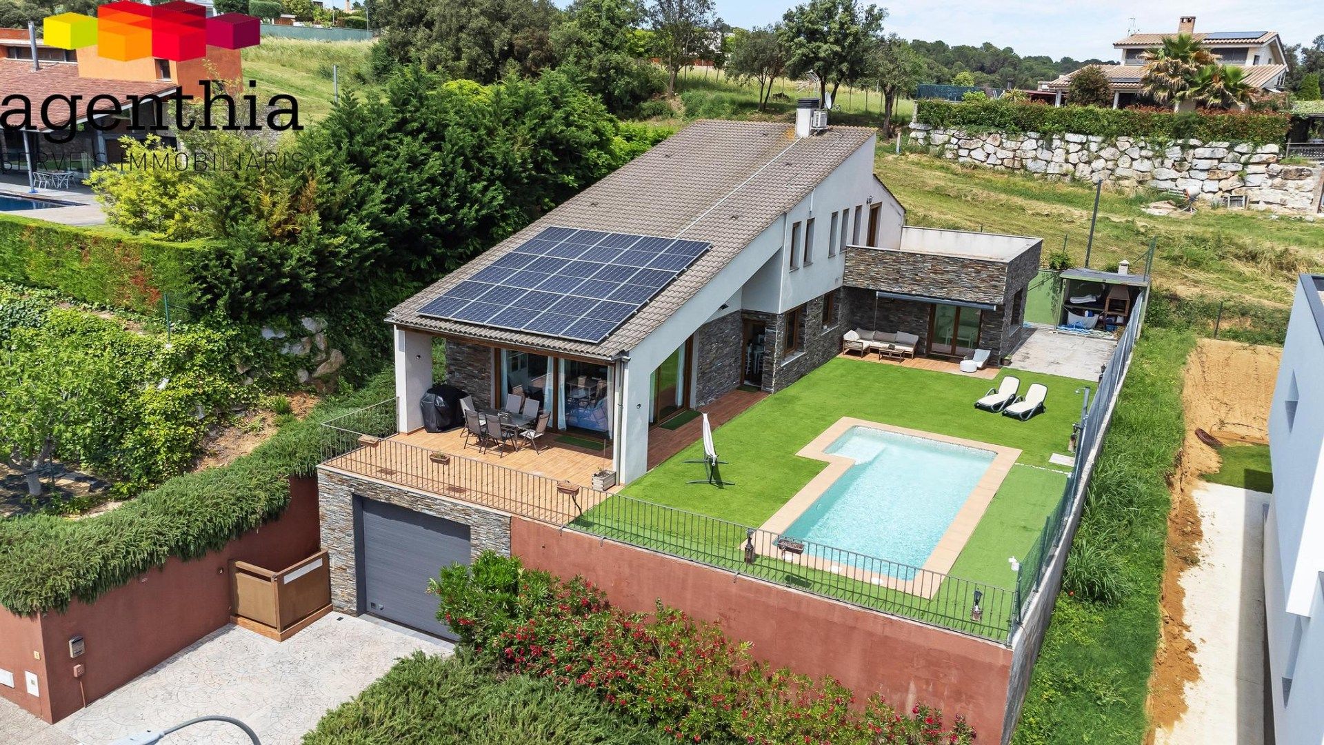 Jardí de Casa o xalet en venda en Cervià de Ter amb Aire condicionat, Calefacció i Terrassa