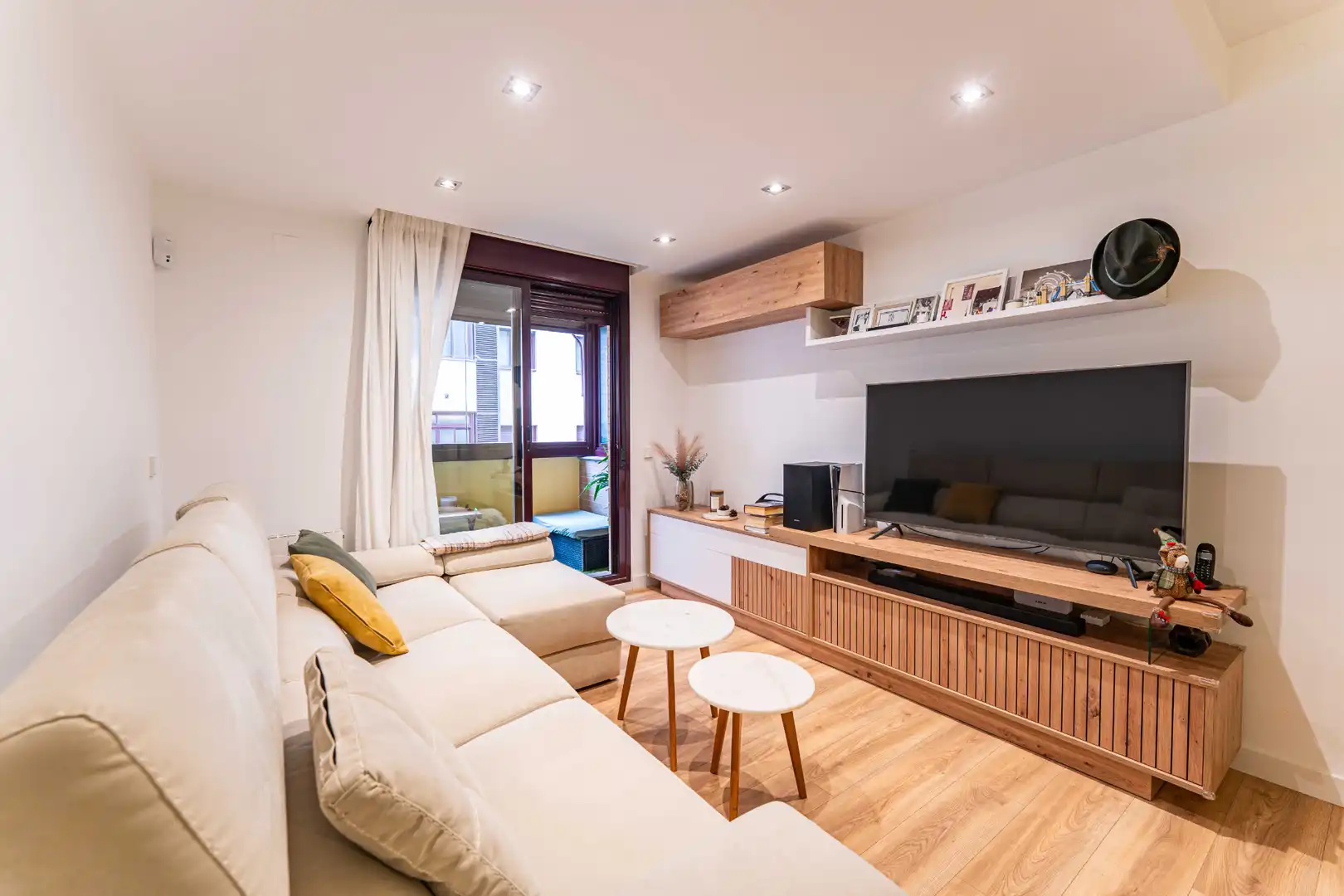 Sala de estar de Piso en venta en Getafe con Aire acondicionado, Calefacción y Parquet