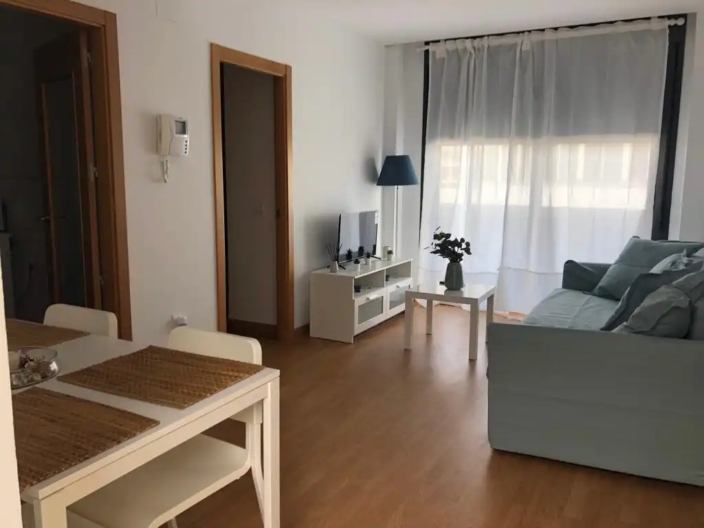 Sala d'estar de Àtic en venda en Barbate amb Aire condicionat, Terrassa i Moblat