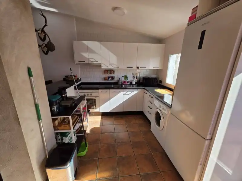 Cocina de Casa o chalet en venta en Malpartida de Plasencia con Aire acondicionado y Jardín privado
