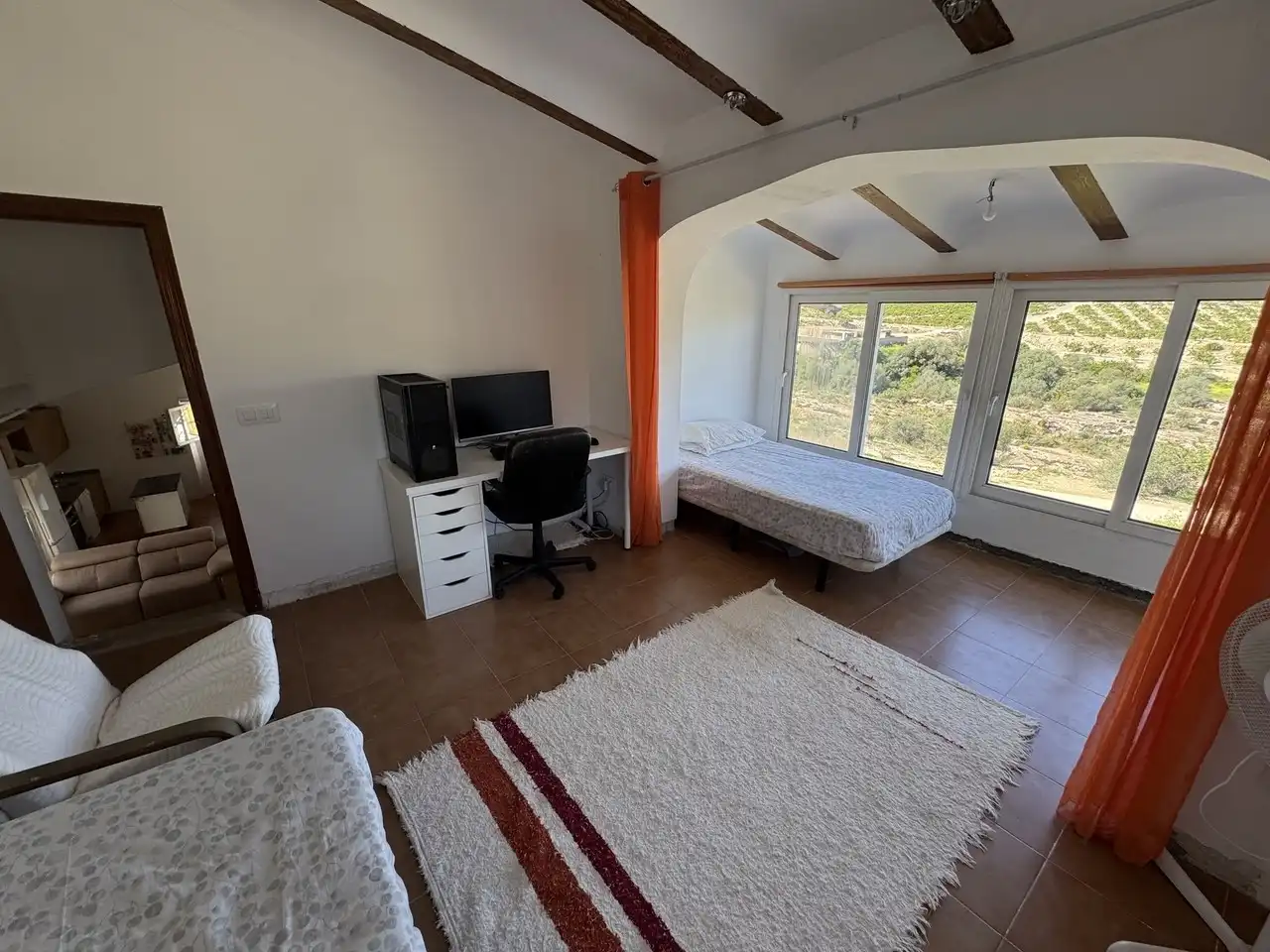 Schlafzimmer von Country house zum Verkauf in Los Gallardos mit Terrasse