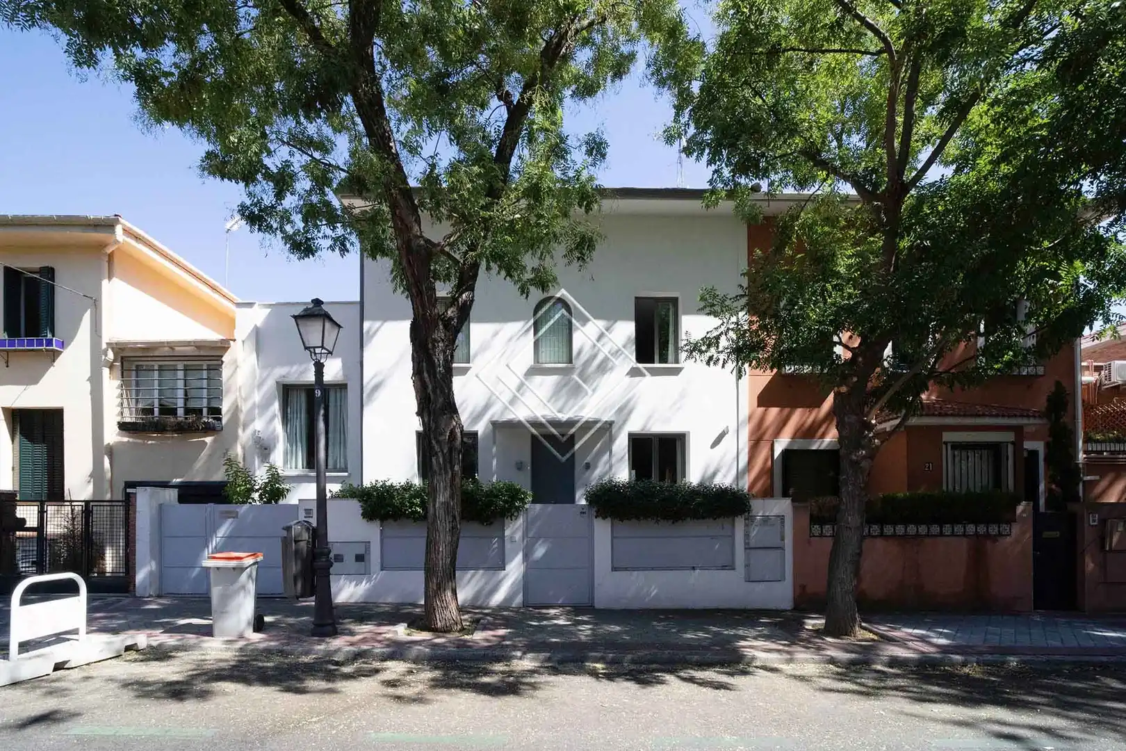 Exterior view of Houses for sale in Madrid  with Private garden and Swimming Pool