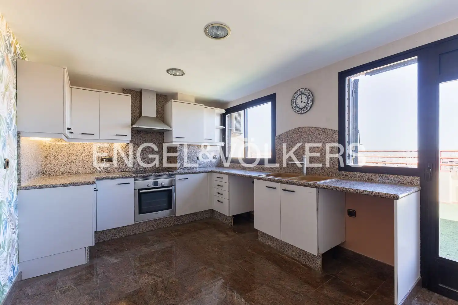 Cocina de Ático de alquiler en Camins al Grau