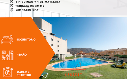 Vista exterior de Apartament en venda en Vícar amb Aire condicionat, Terrassa i Piscina