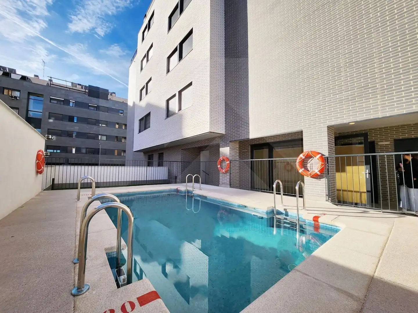 Swimming pool of Flat for sale in Valdemoro  with Heating, Terrace and Storage room