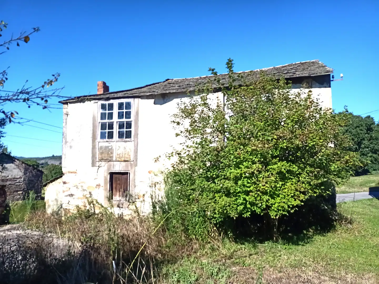 Vista exterior de Finca rústica en venta en Vilalba con Calefacción, Jardín privado y Terraza