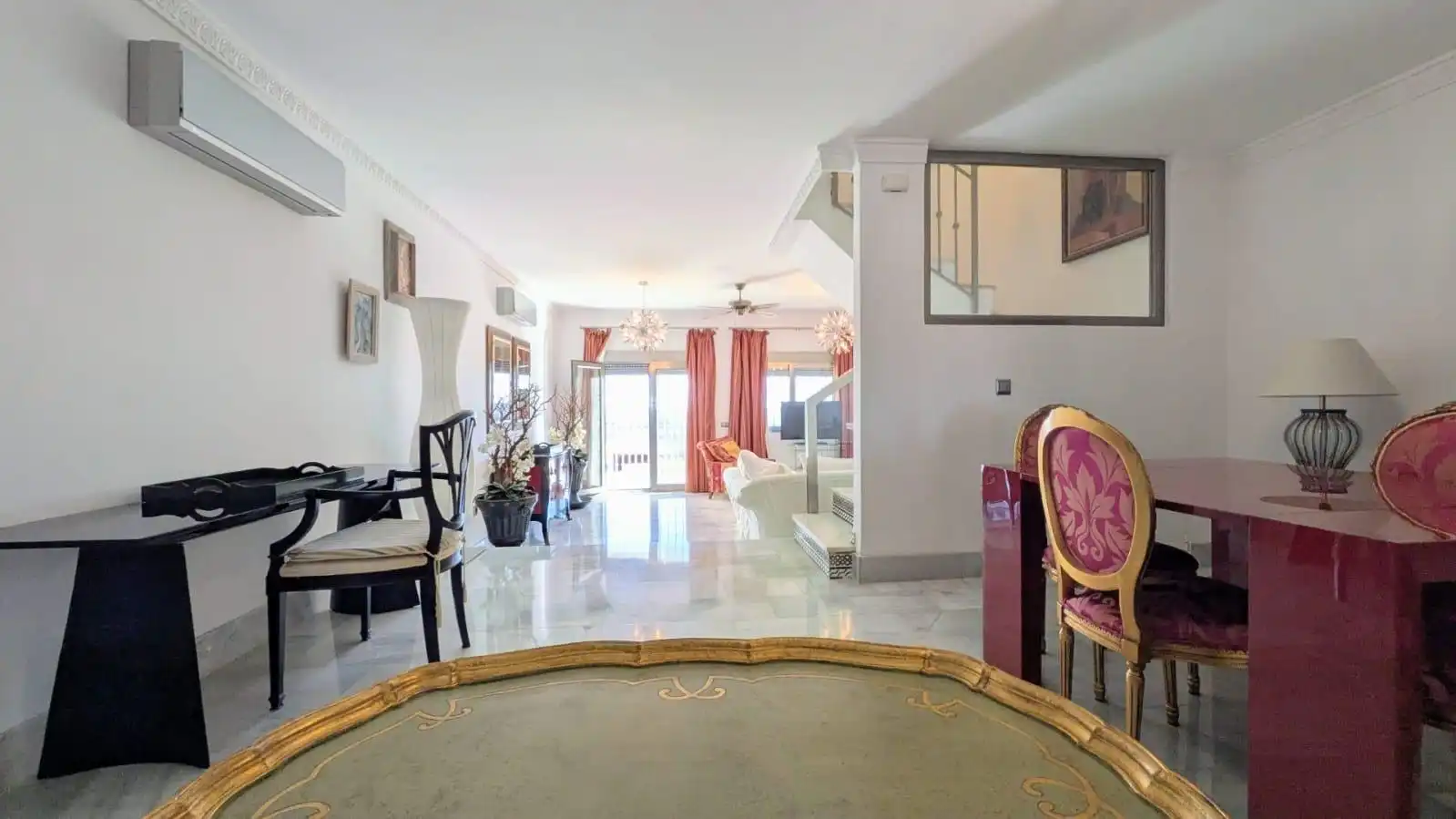 Comedor de Casa adosada en venta en Mijas con Aire acondicionado, Terraza y Balcón