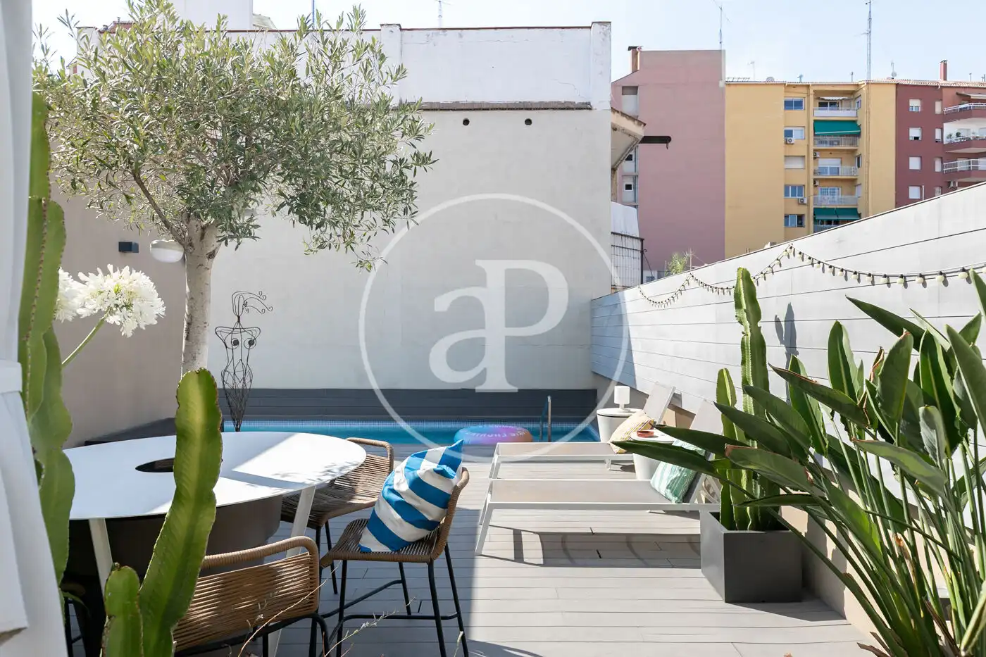 Terrace of Detached homes for sale in Barcelona  with Air Conditioner, Heating and Private garden