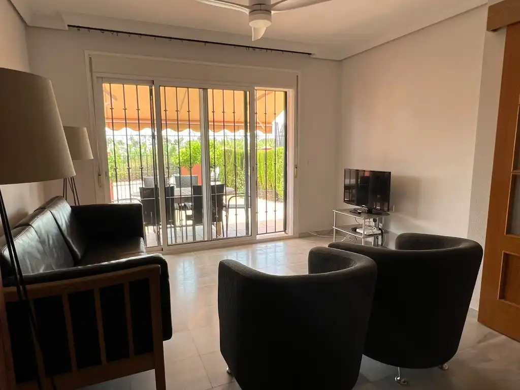 Sala de estar de Casa o chalet de alquiler en Vélez-Málaga con Terraza, Piscina y Piscina comunitaria