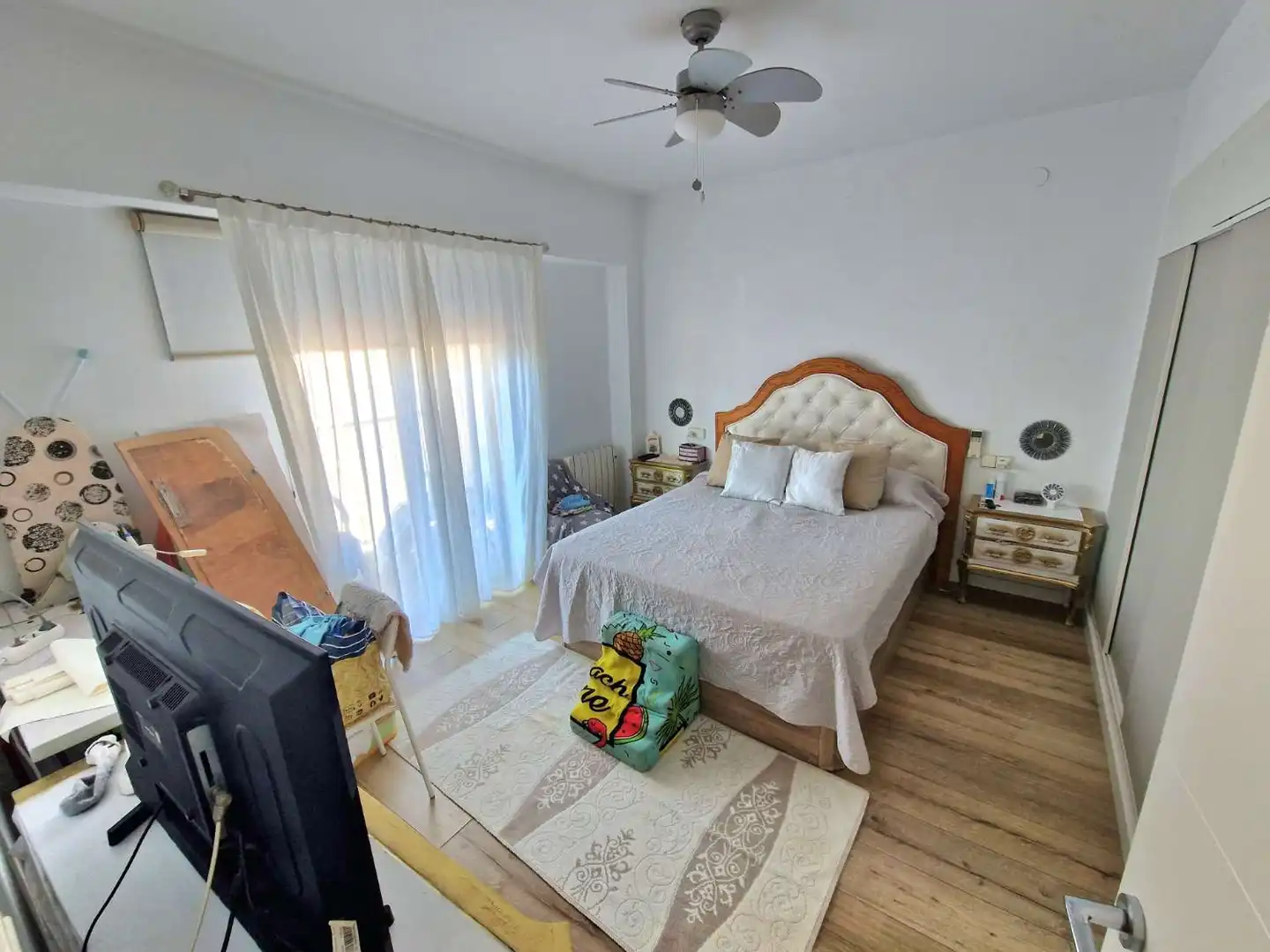 Schlafzimmer von Wohnungen zum Verkauf in Sant Antoni de Portmany mit Klimaanlage, Heizung und Terrasse